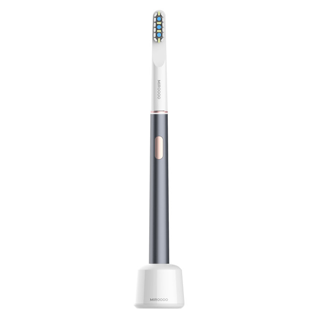Waterdicht Op batterijen van douanelogo rechargeable sonic electric toothbrush 0