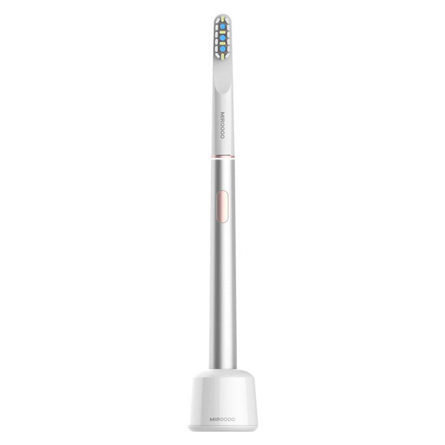 Waterdicht Op batterijen van douanelogo rechargeable sonic electric toothbrush 1