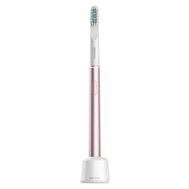 Waterdicht Op batterijen van douanelogo rechargeable sonic electric toothbrush 2