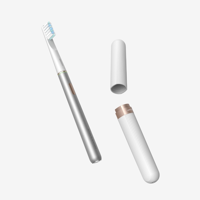 Waterdicht Op batterijen van douanelogo rechargeable sonic electric toothbrush 3